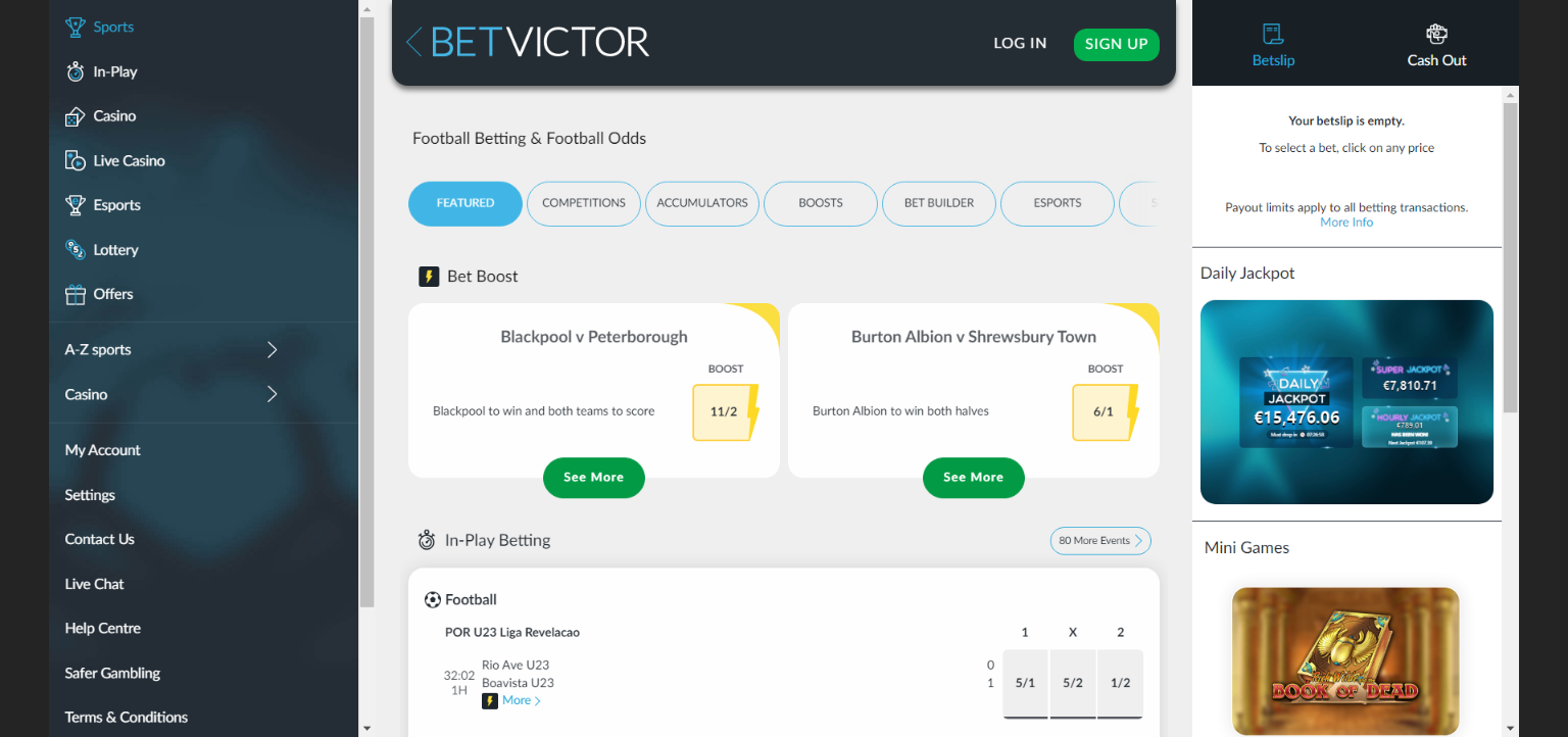 betvictor sports