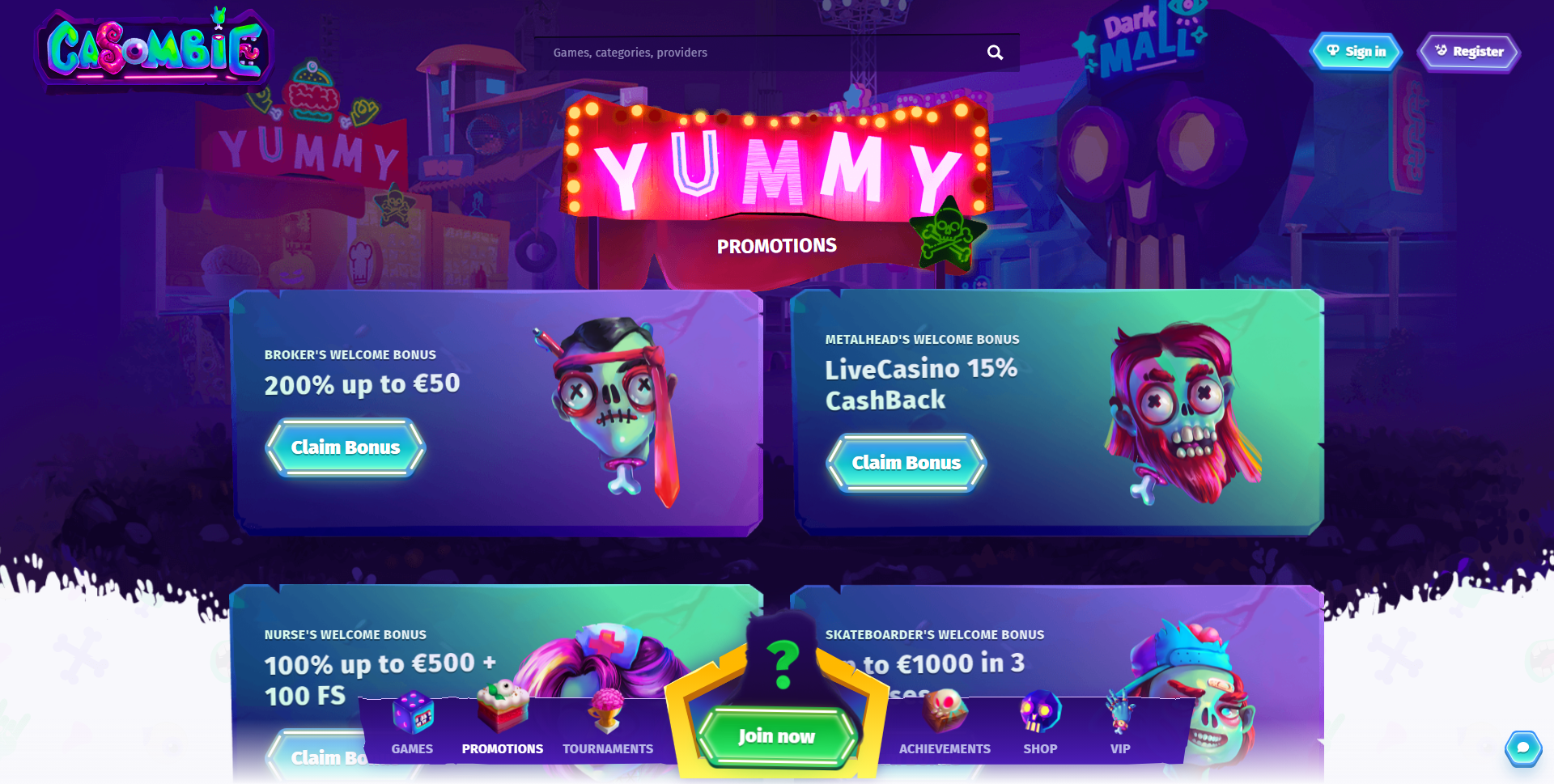 Casombie Casino Review