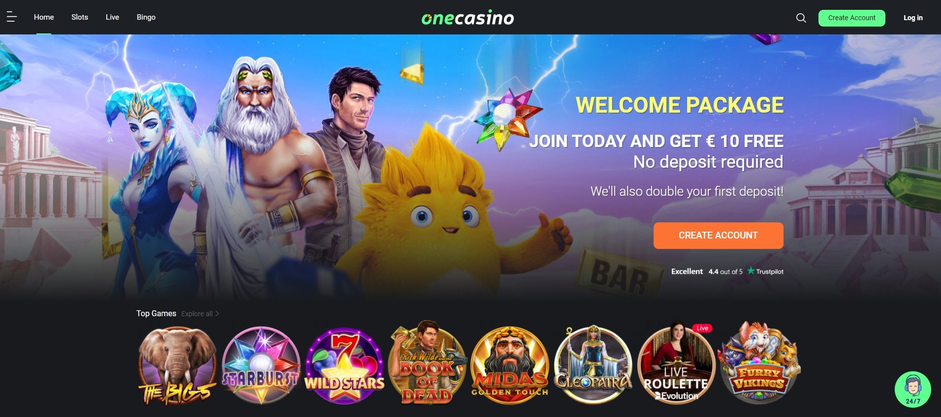 onecasino review