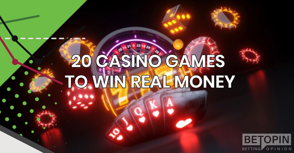 20 Casino Games to Win Real Money Without Leaving Your Home