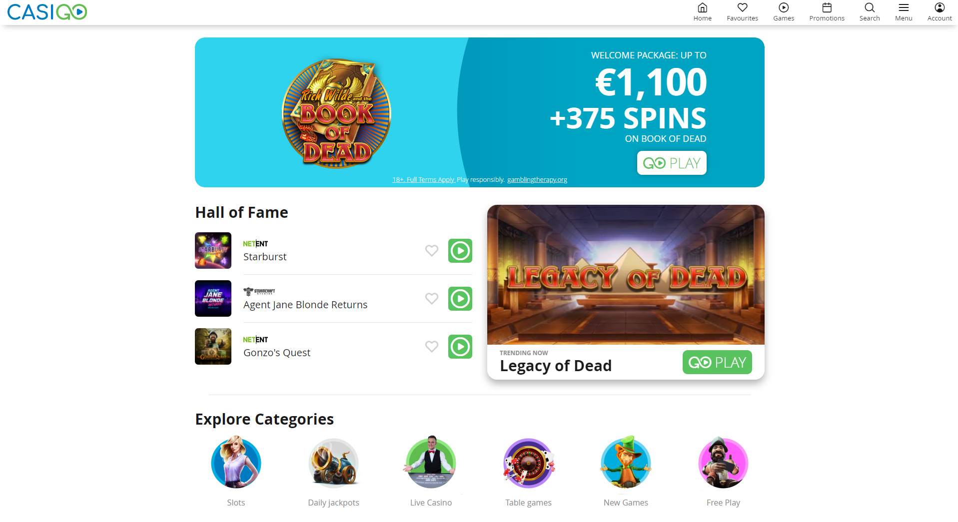 casigo casino online