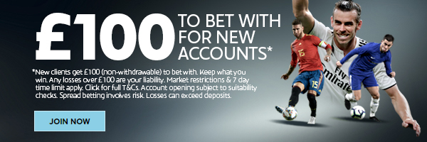 Sporting Index Welcome offer