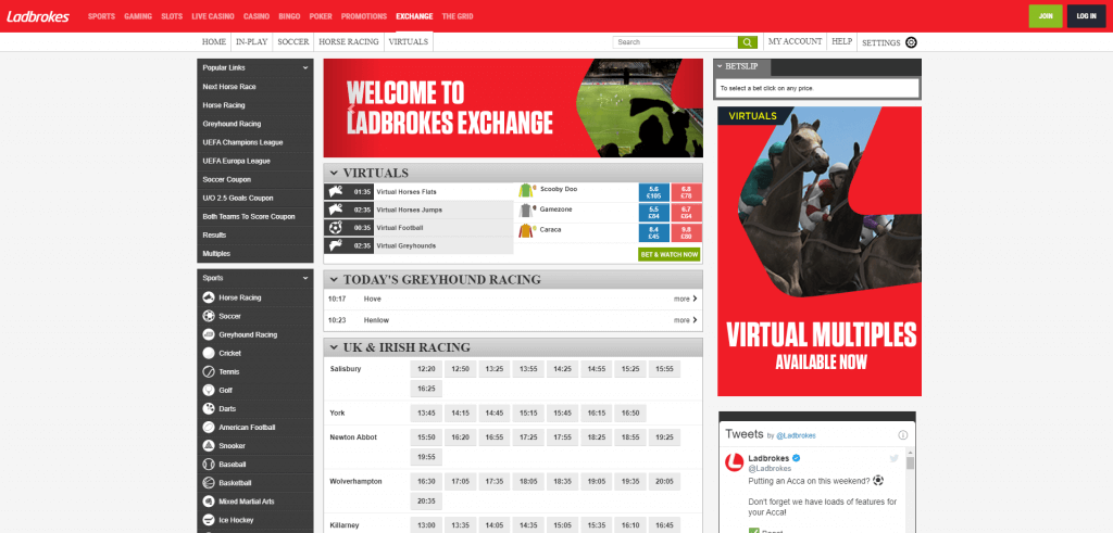 ladbrokes betting exchange