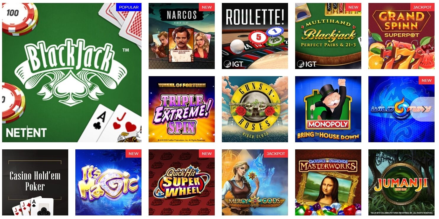 casino games online