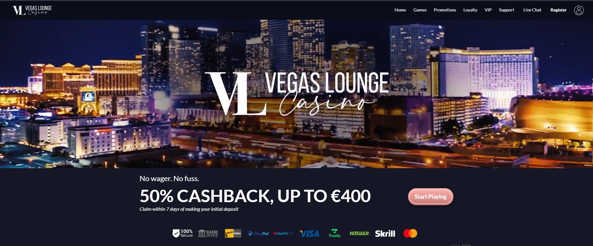 Vegas Lounge Casino Review