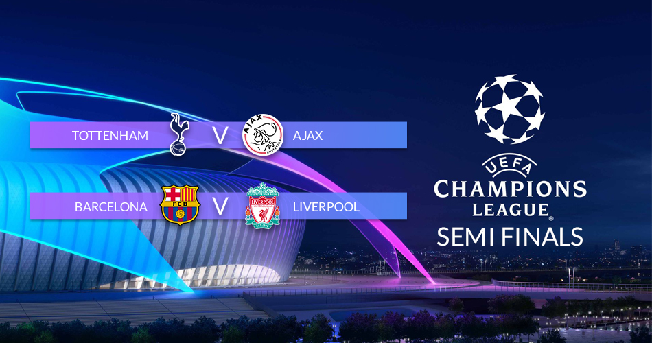 date of champions league semi final